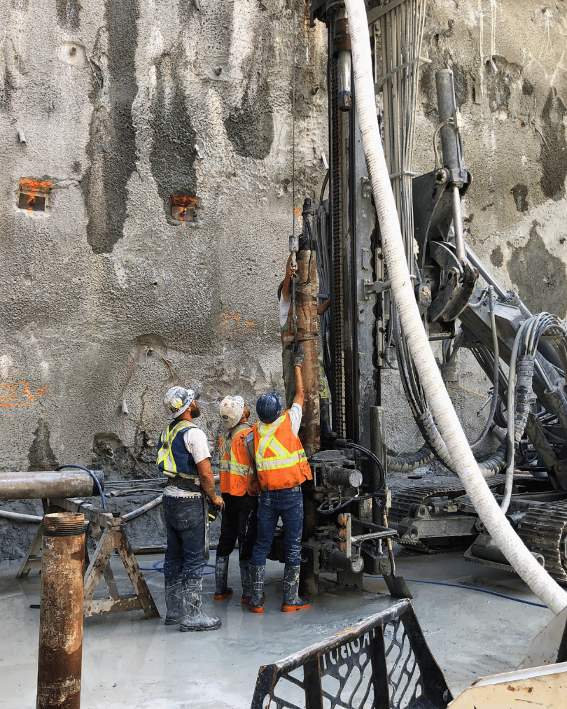 Broadway Subway Oak VGH Station Micropiles (7)